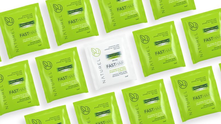 [包装设计]Naturel Fasthair洗发水包装设计(共7张图)
