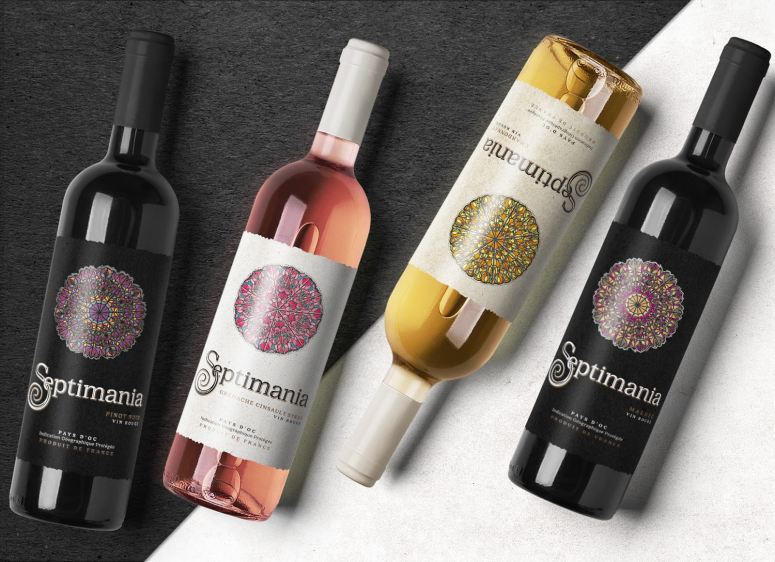 [包装设计]Septimania葡萄酒包装(共13张图)