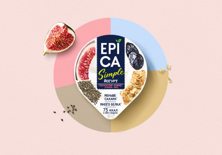 [包装设计]Epica Simple酸奶包装(共5张图)