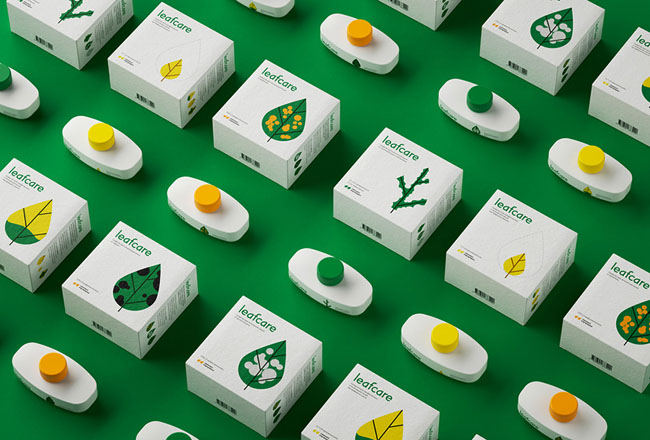 国外绿色植物护理产品包装设计欣赏(共12张图)