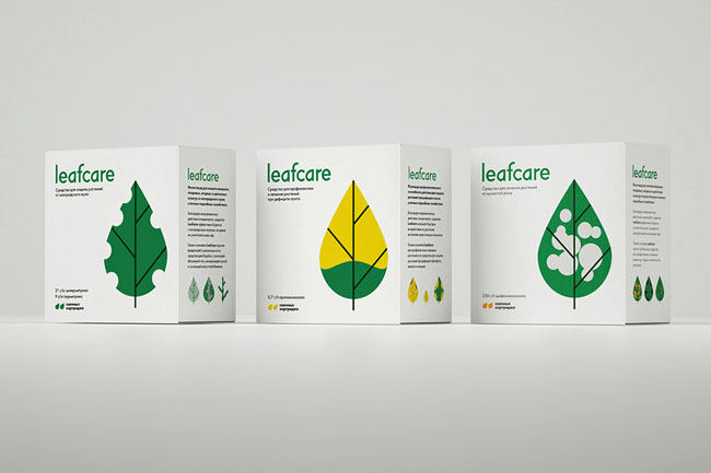 国外绿色植物护理产品包装设计欣赏(共12张图)