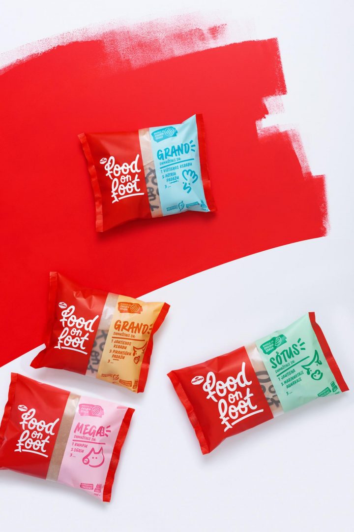 [包装设计]FOOD ON FOOT三明治包装设计(共7张图)