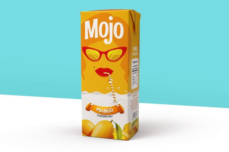 [包装设计]MOJO风味牛奶包装(共6张图)