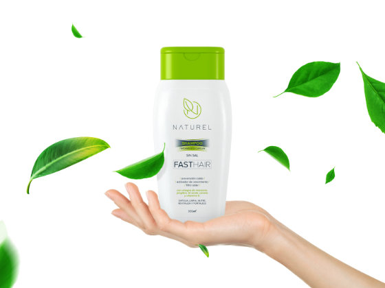 [包装设计]Naturel Fasthair洗发水包装设计(共7张图)