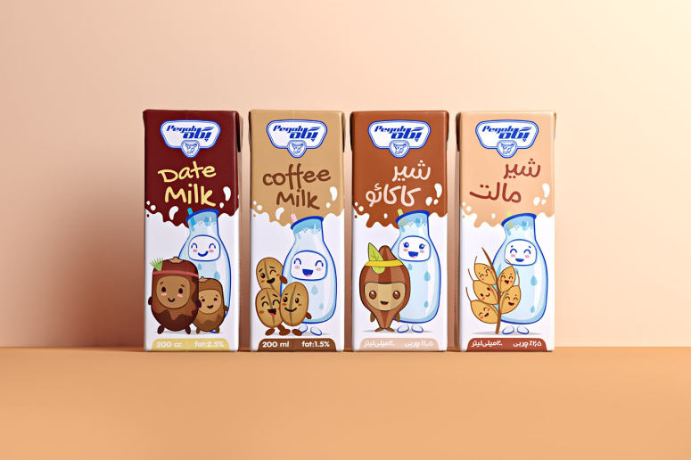 [包装设计]Pegah调味牛奶包装设计(共21张图)