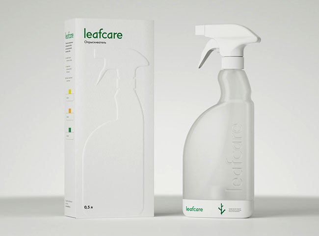 国外绿色植物护理产品包装设计欣赏(共12张图)