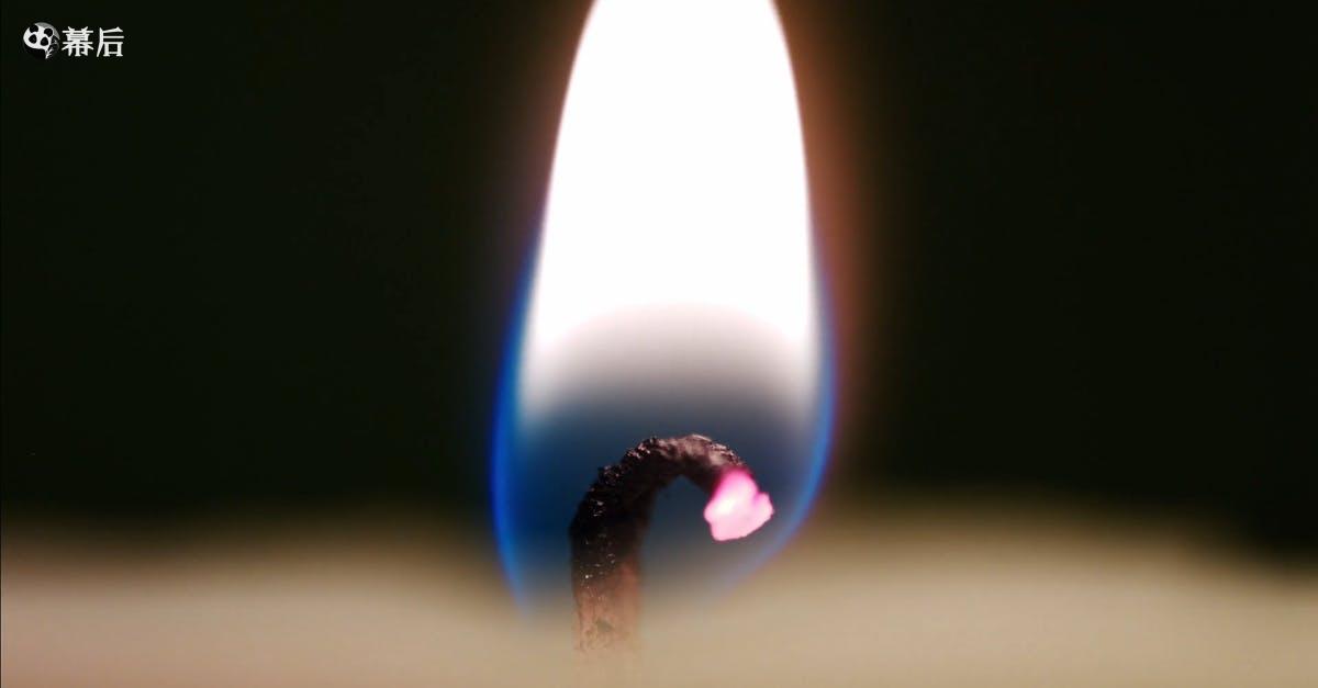 854520|火柴燃烧蜡烛燃烧灯芯火焰CC0视频素材