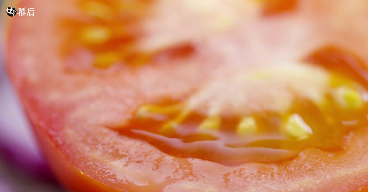 3141321|切番茄水果素材沙拉实拍4KCC0视频素材