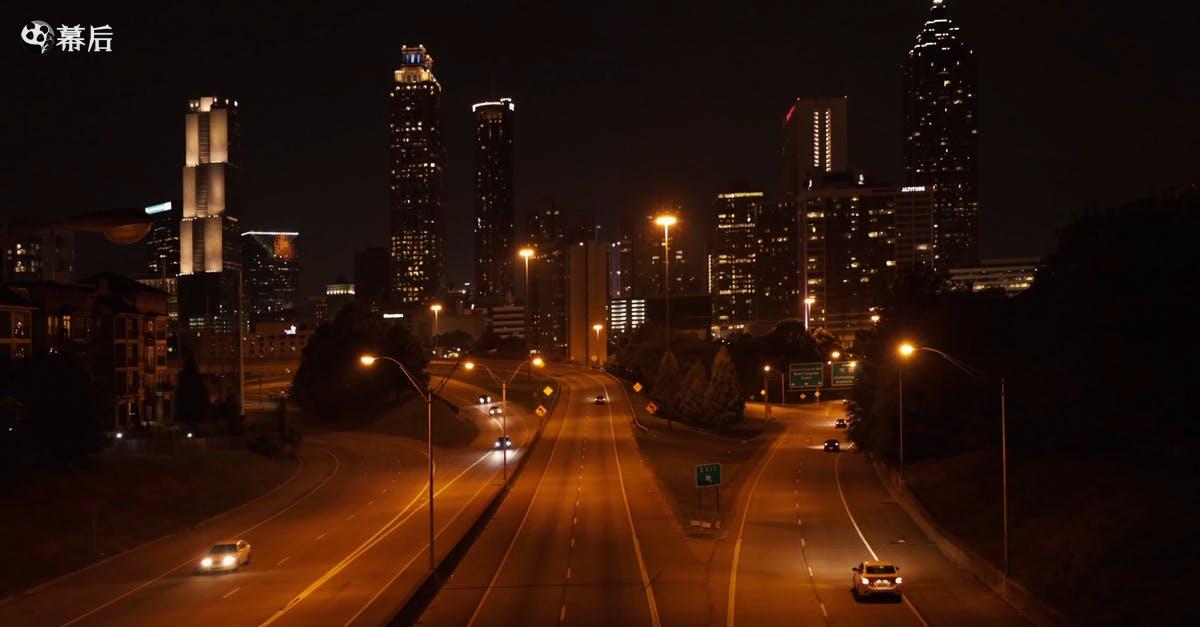 2561431|城市的夜晚交通延时拍摄4KCC0视频素材