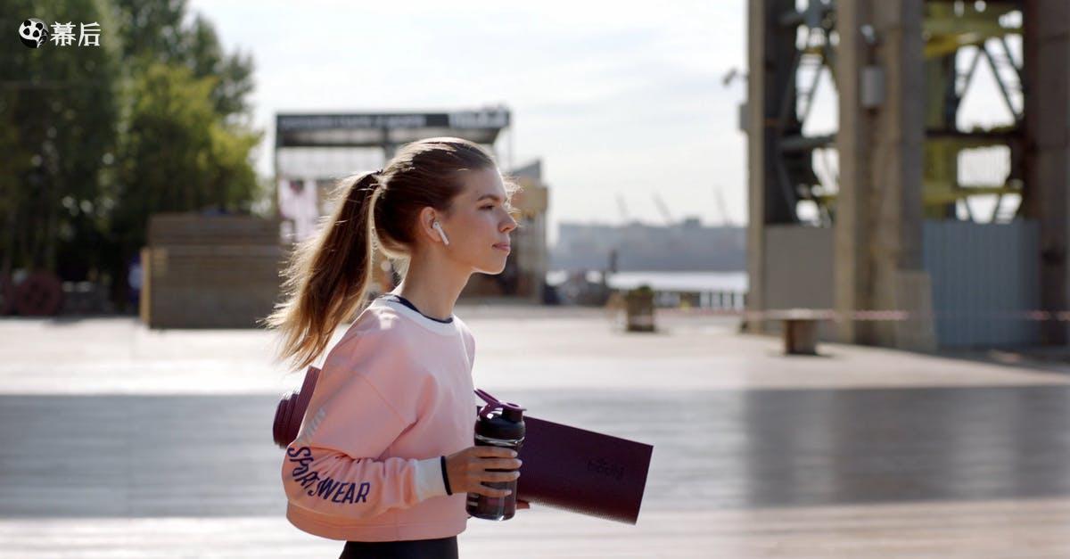 2786540|女孩早上运动跑步健康4KCC0视频素材插图