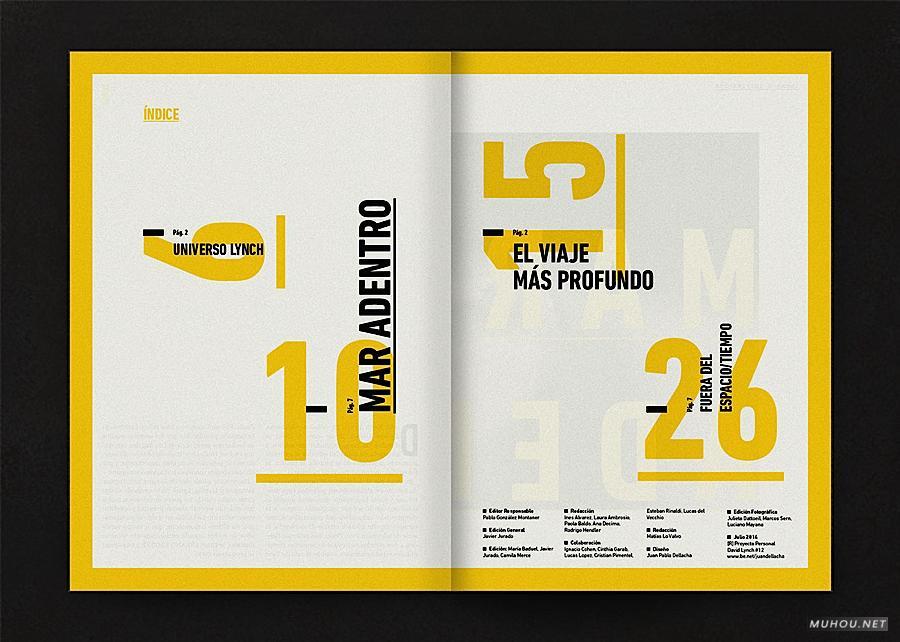 LYNCH杂志版式设计欣赏 [19P]