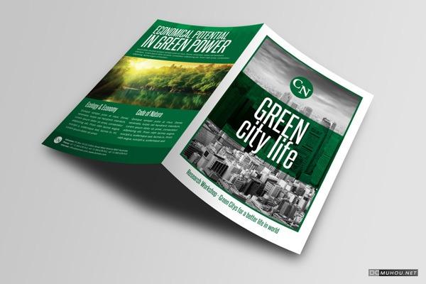 [89P]BRAXAS大气极简鲜明色彩企业画册设计 1/4