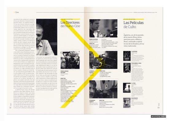 简约版式画册设计-contenidos [5P]