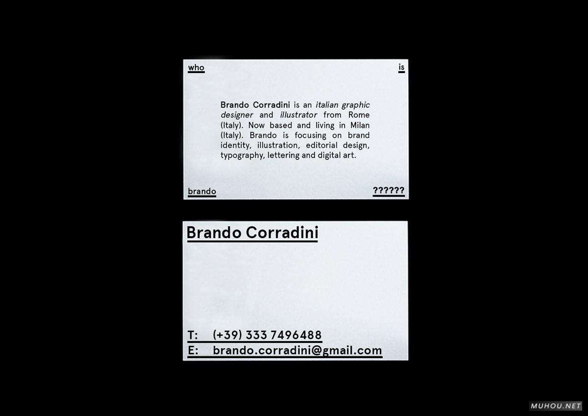 意大利Brando Corradini抽象艺术类书籍画册与海报设计 [34P]