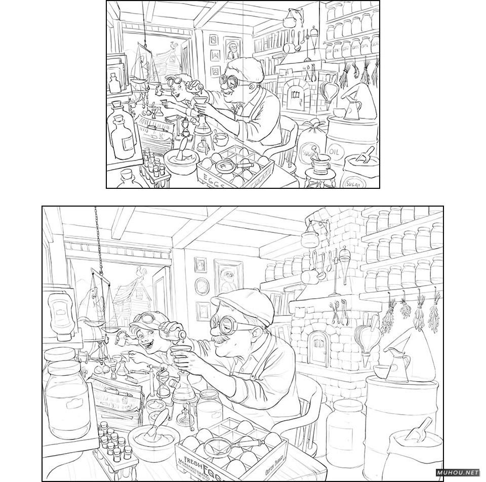 新鲜苹果乐园创意插画广告设计 [24P]