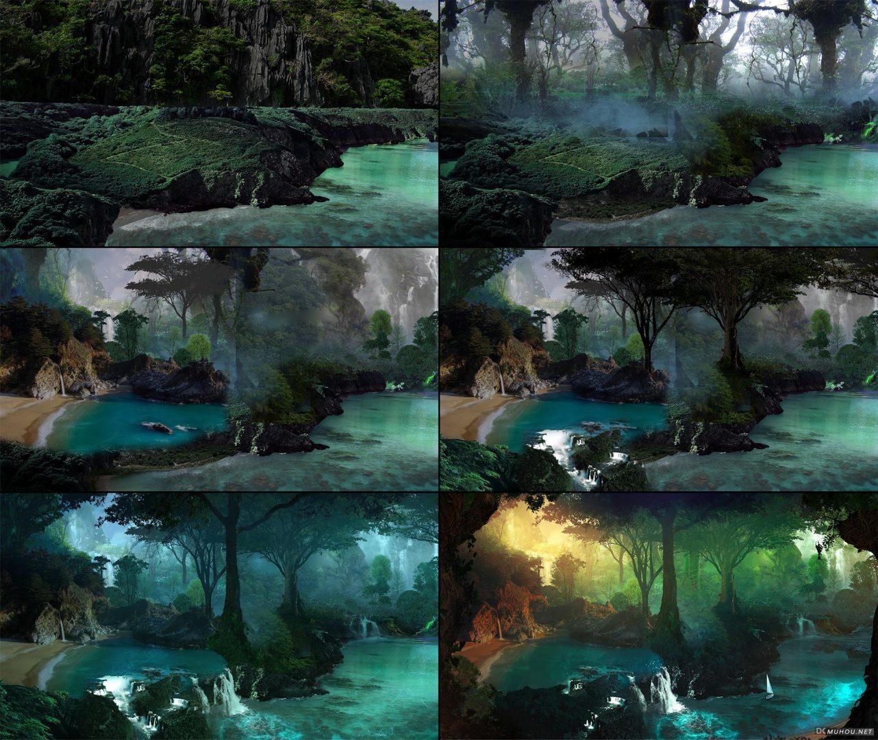 克罗地亚Martina Stipan梦幻插画风格风景合成作品 [39P] 3/3