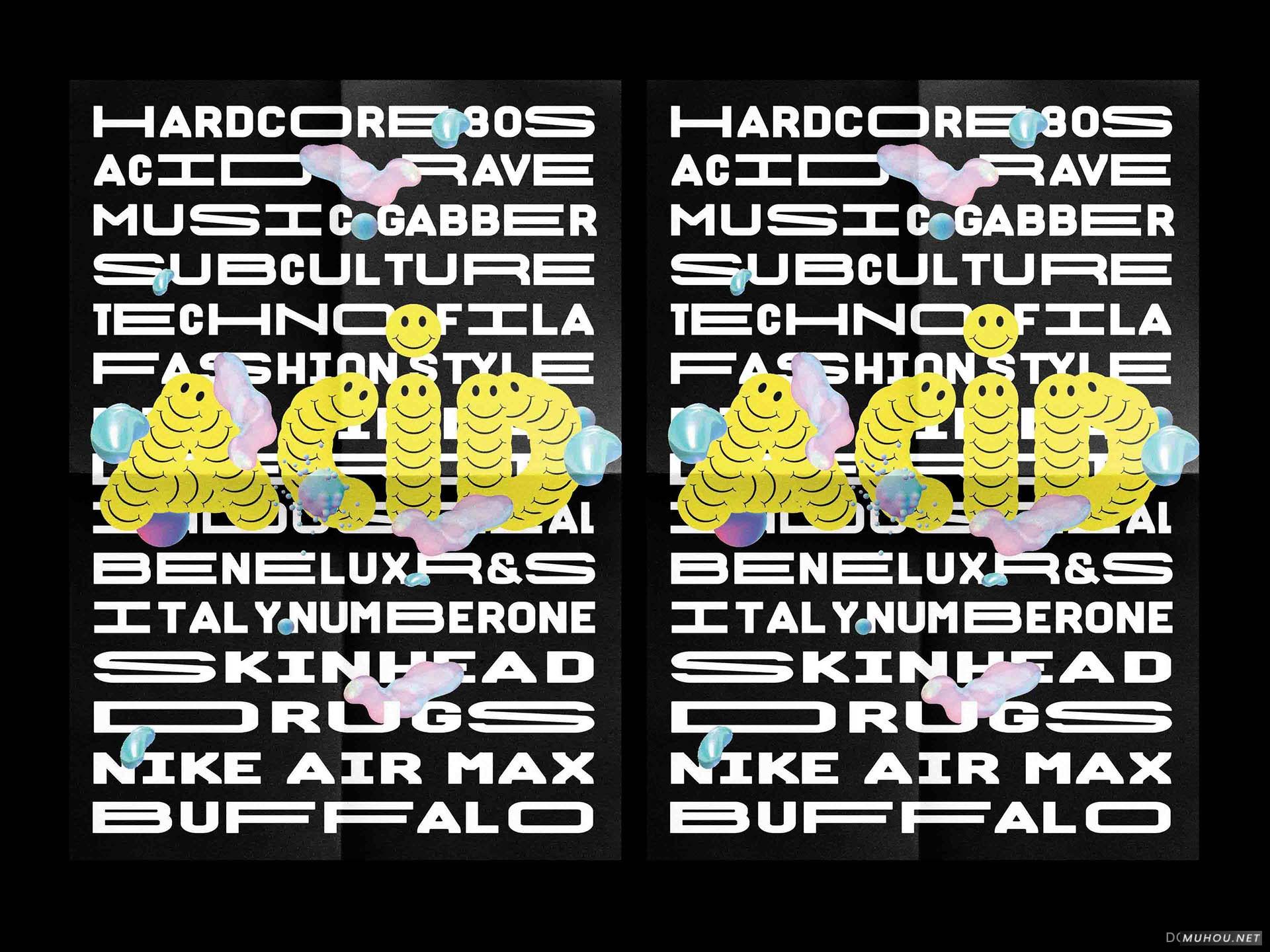 意大利Brando Corradini抽象艺术类书籍画册与海报设计 [34P]