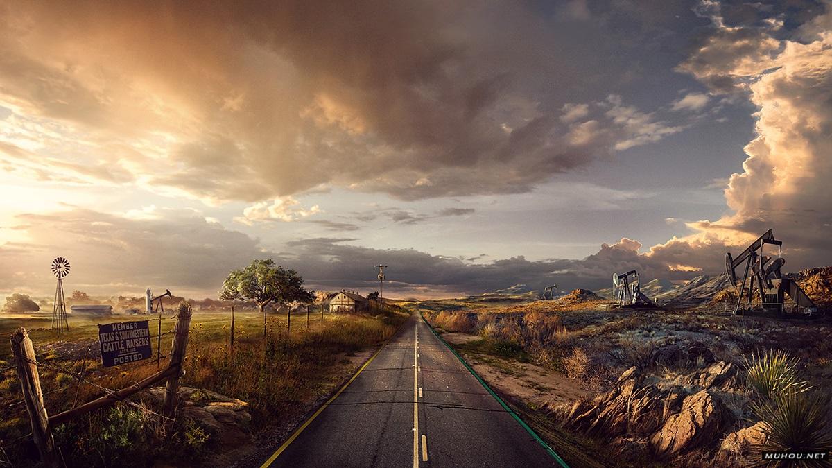 ESPN一条路的20个风景合成 [23P]