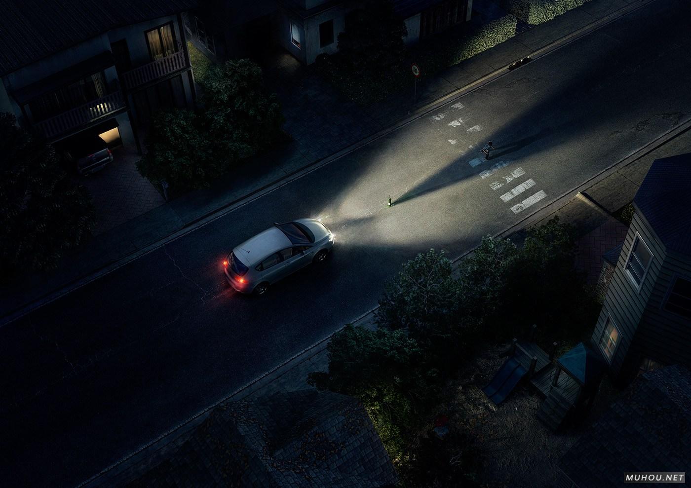 Leão Branco两套PS合成创意系列广告 [8P]