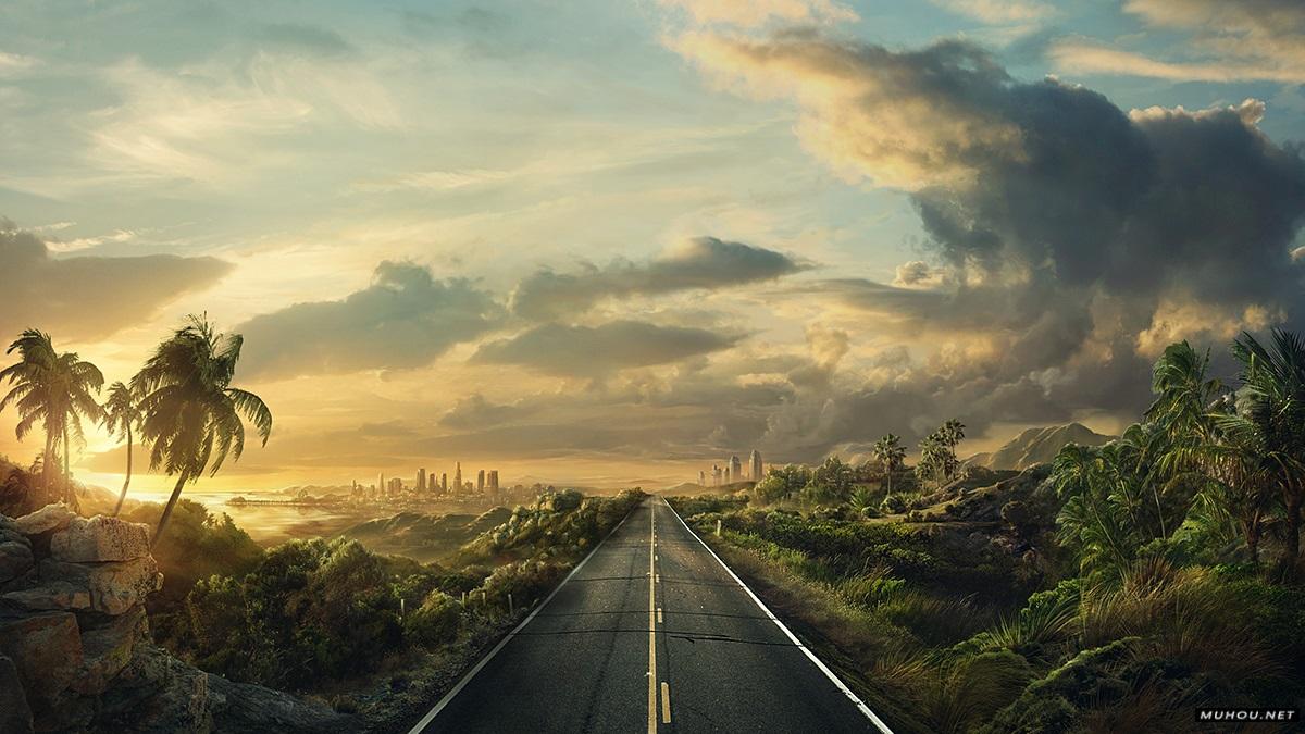 ESPN一条路的20个风景合成 [23P]