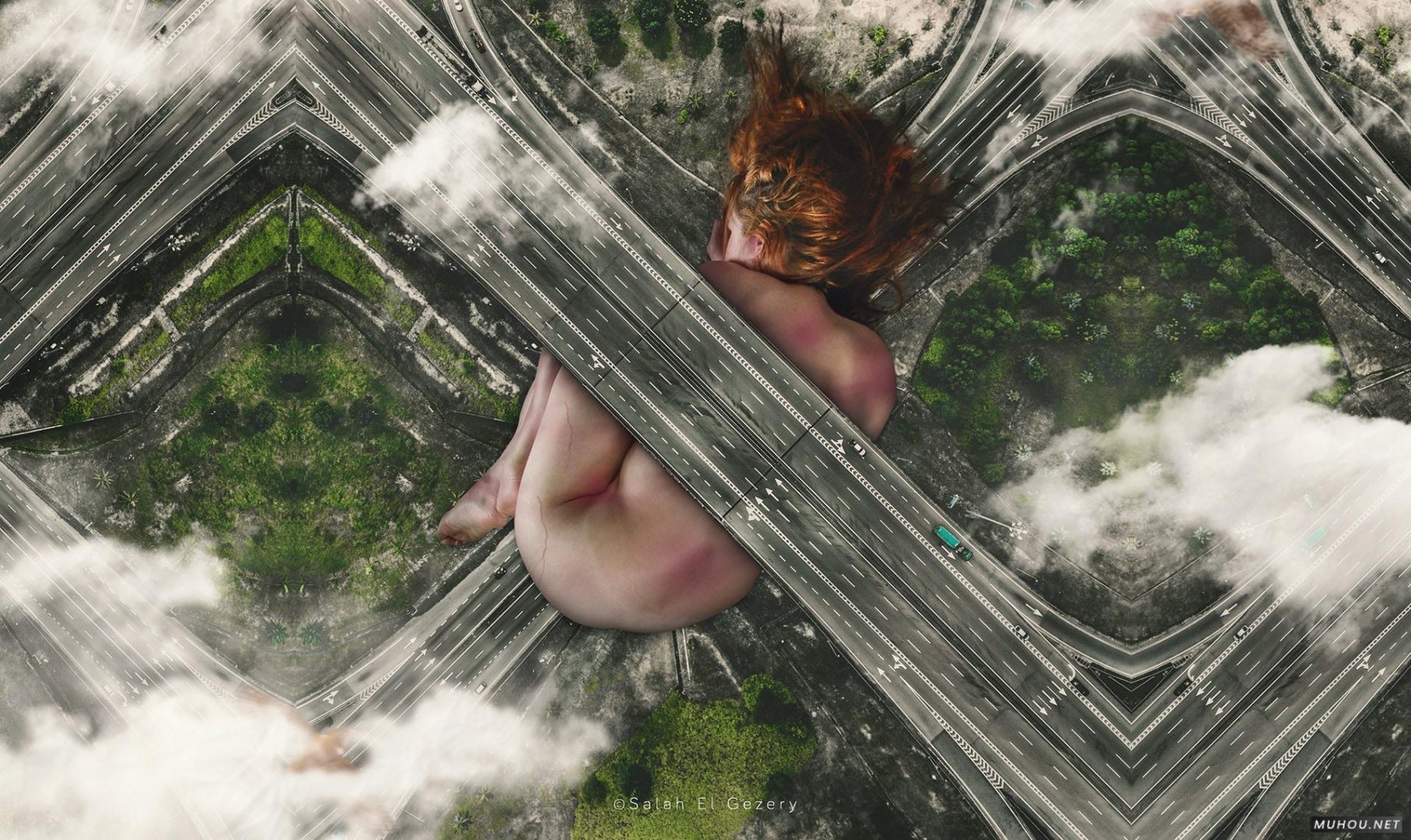 埃及Mohamed Beka用PS合成未来主义插画风格 [68P] 1/3