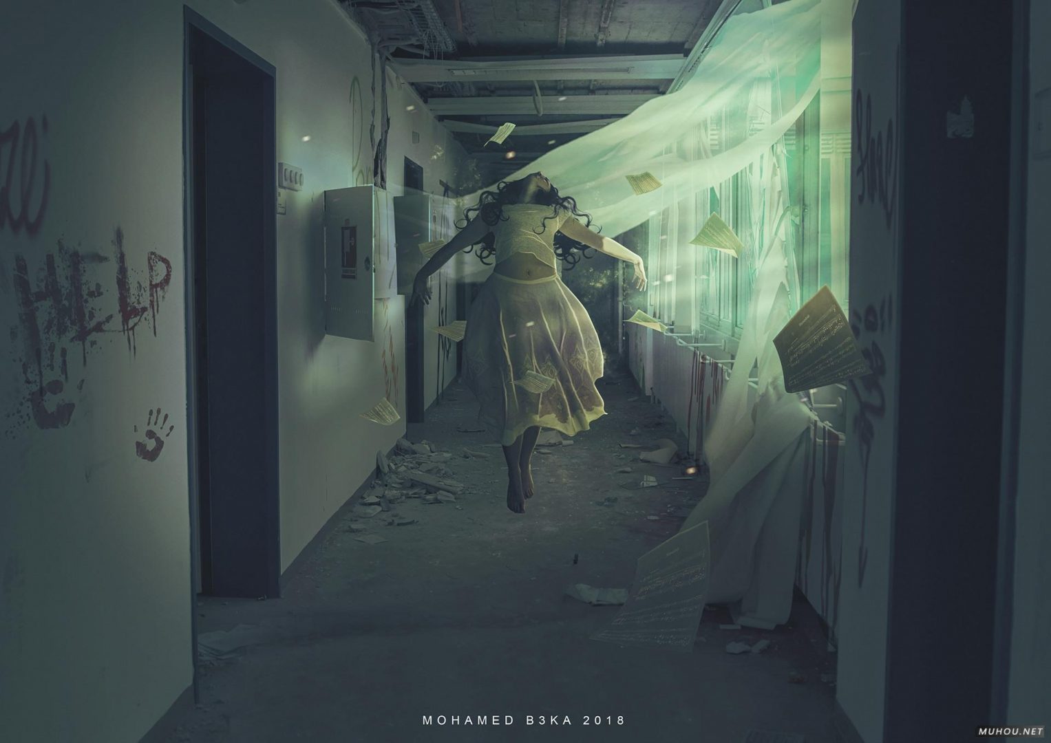 埃及Mohamed Beka用PS合成未来主义插画风格 [68P] 1/3