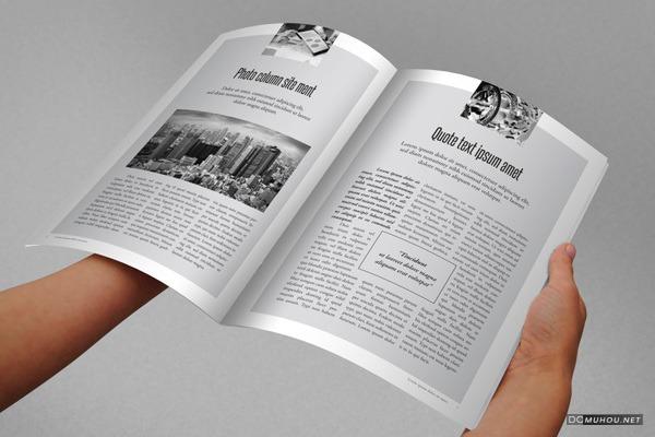 [89P]BRAXAS大气极简鲜明色彩企业画册设计 3/4