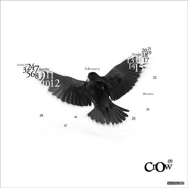 怀念2011国外各种产品载体上的简洁创意挂历日历设计欣赏-A-2