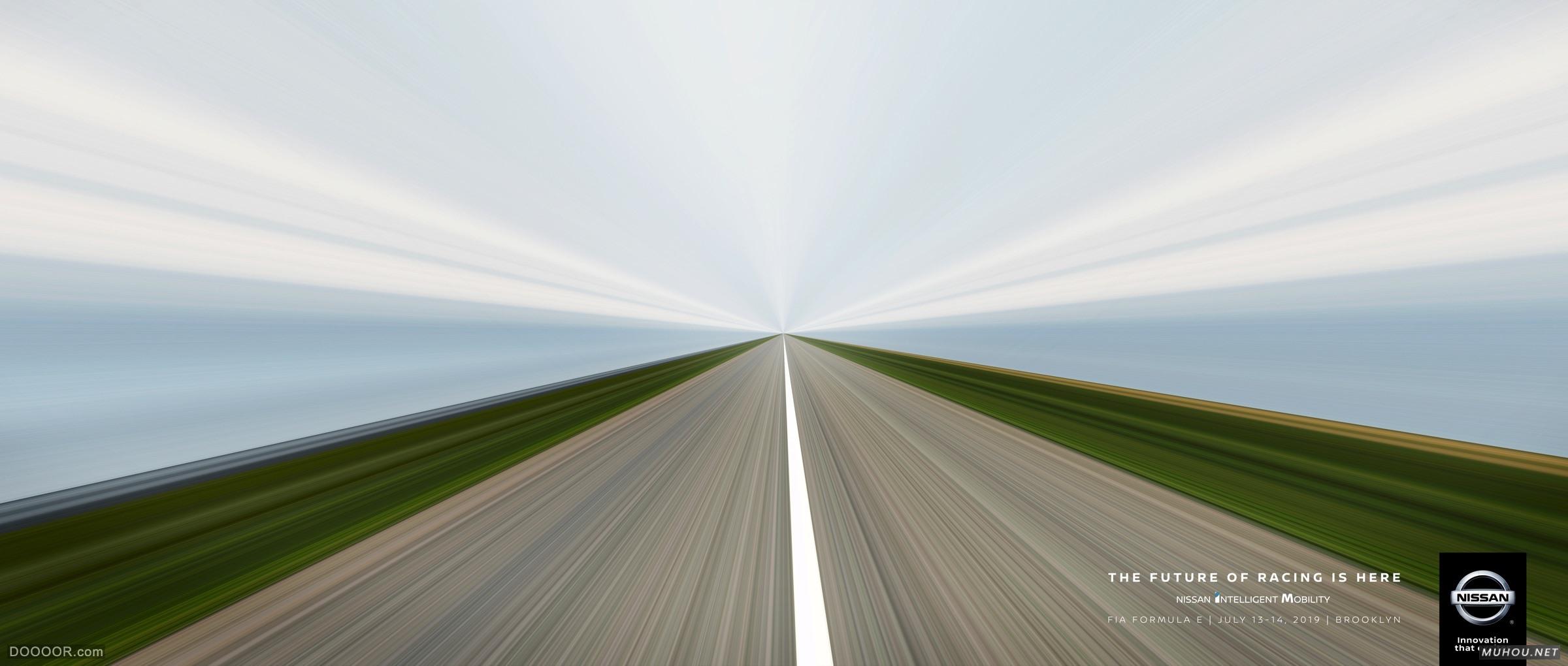 NISSAN尼桑汽车创意海报设计 [8P]