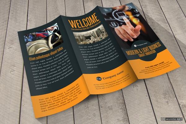 [89P]BRAXAS大气极简鲜明色彩企业画册设计 1/4