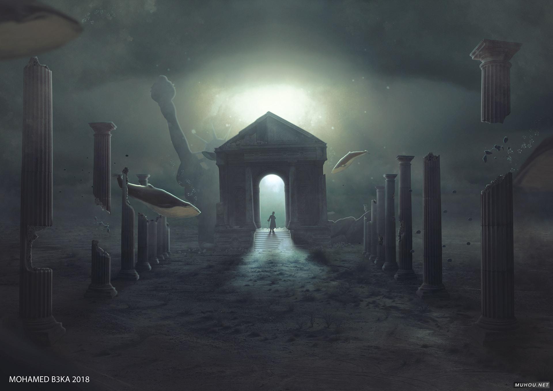 埃及Mohamed Beka用PS合成未来主义插画风格 [68P] 1/3