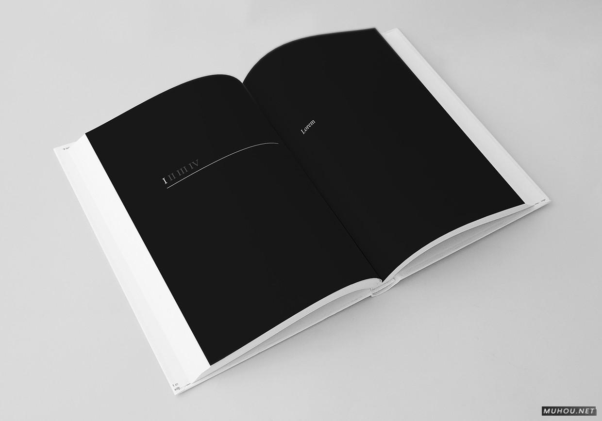 BIZON的黑与白书籍排版设计-Przemek Bizoń [32P]