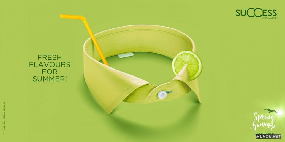 印度Success男性衬衫平面广告