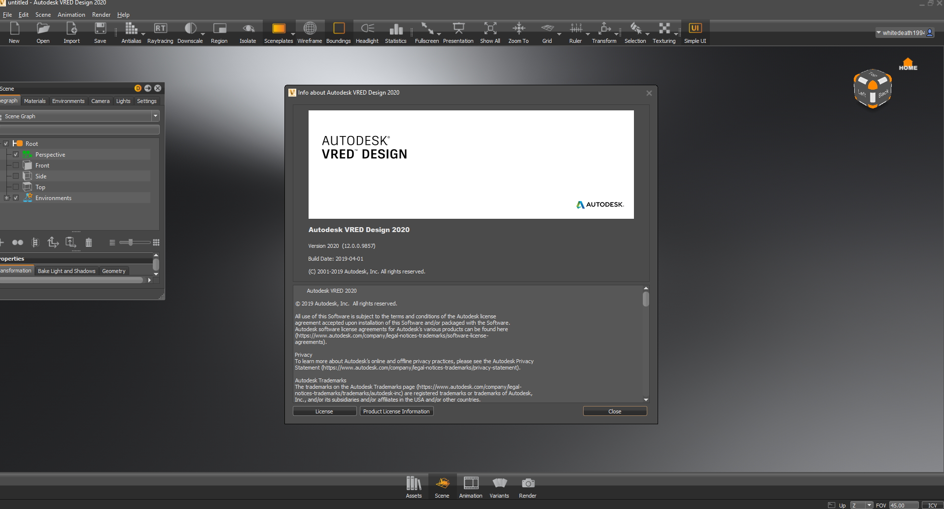汽车三维可视化软件Autodesk VRED Design 2020.3 x64破解版免费下载插图1