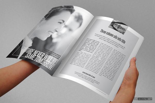 [89P]BRAXAS大气极简鲜明色彩企业画册设计 3/4
