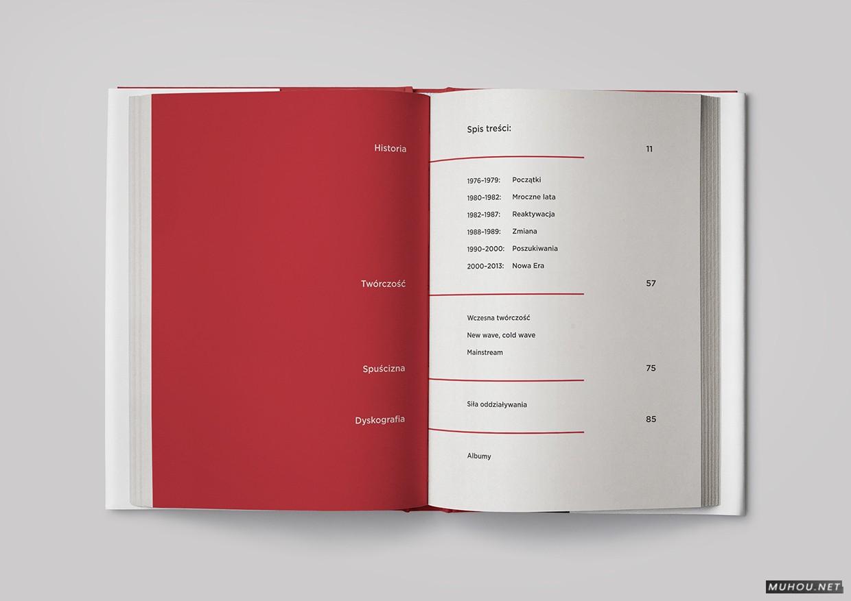 THE CURE治愈-红+白色书籍杂志设计-Przemek Bizoń