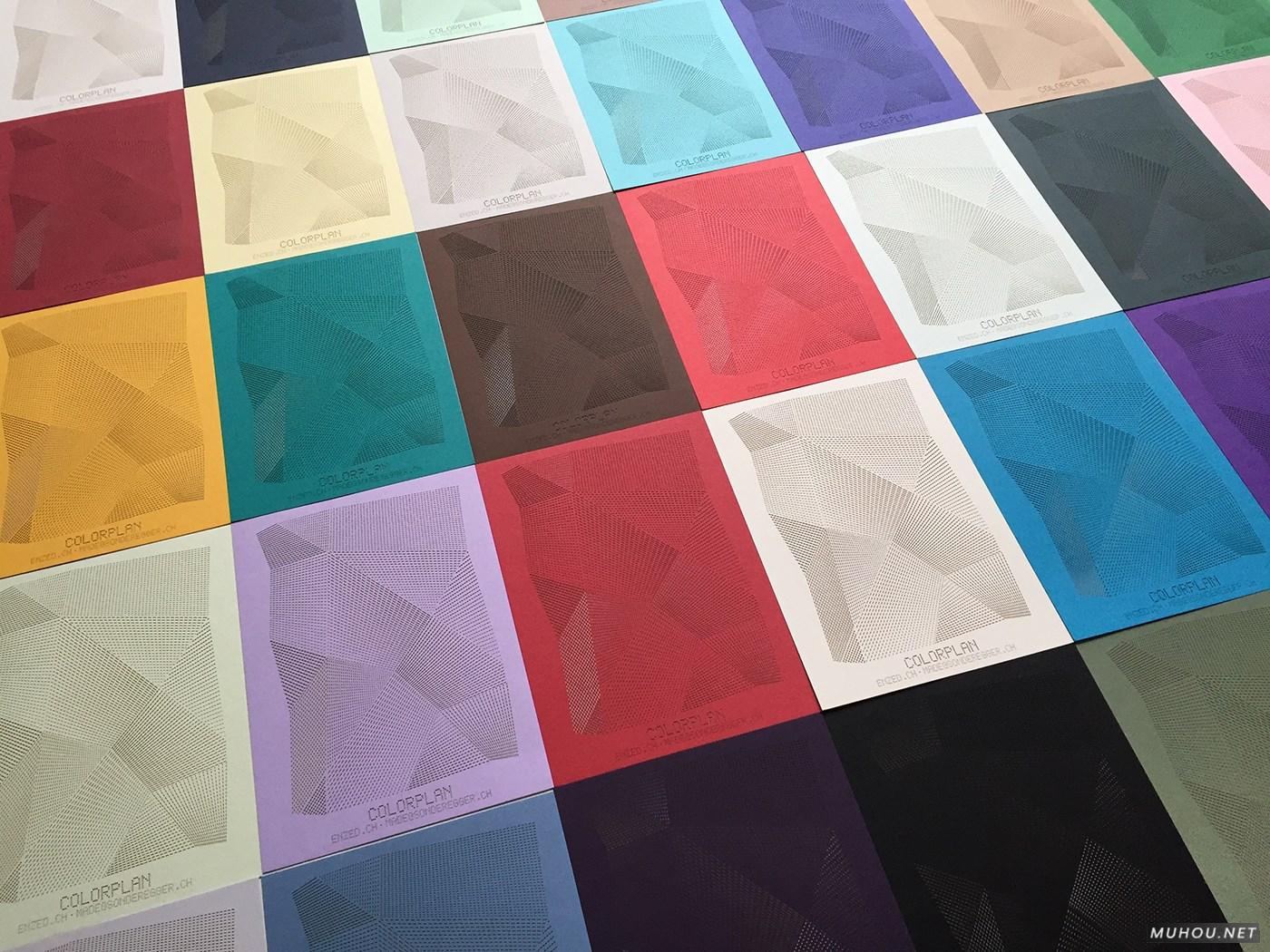 网格镂空印刷工艺海报书籍促销款邀请函扑克牌设计 [43P]