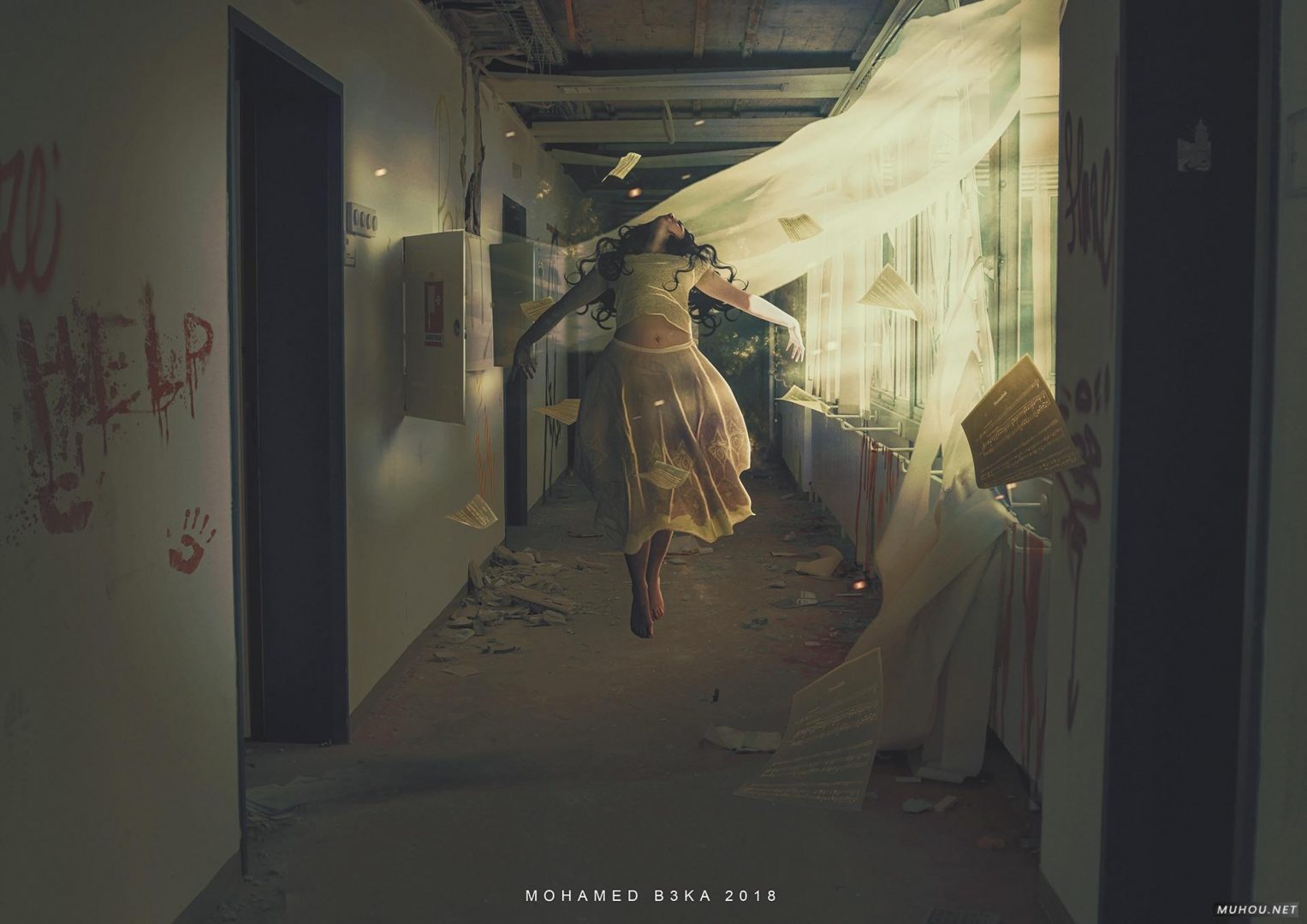 埃及Mohamed Beka用PS合成未来主义插画风格 [68P] 1/3