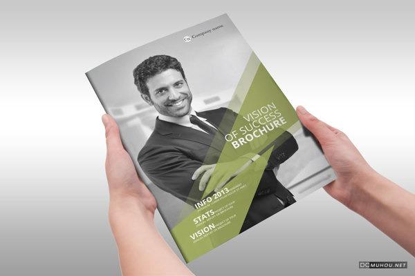 [89P]BRAXAS大气极简鲜明色彩企业画册设计 1/4