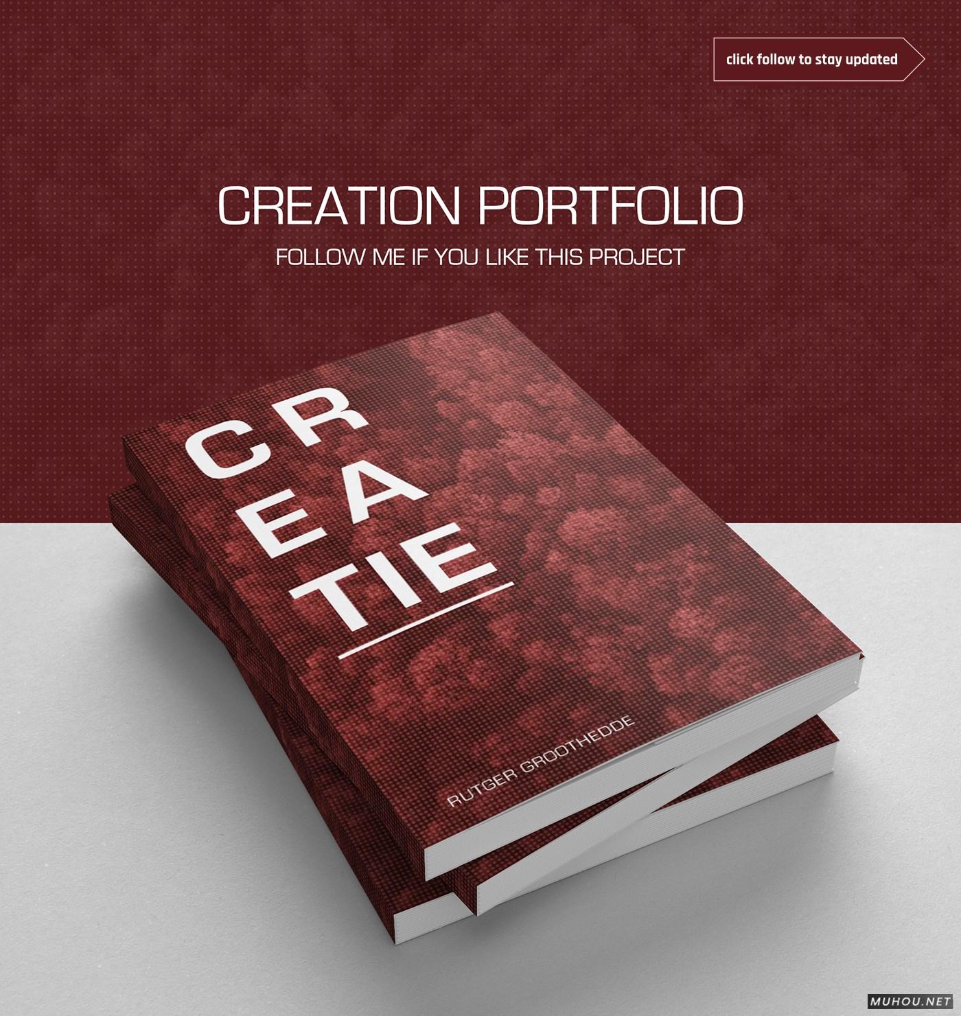 CREATIE图形设计组合书籍设计 [17P]