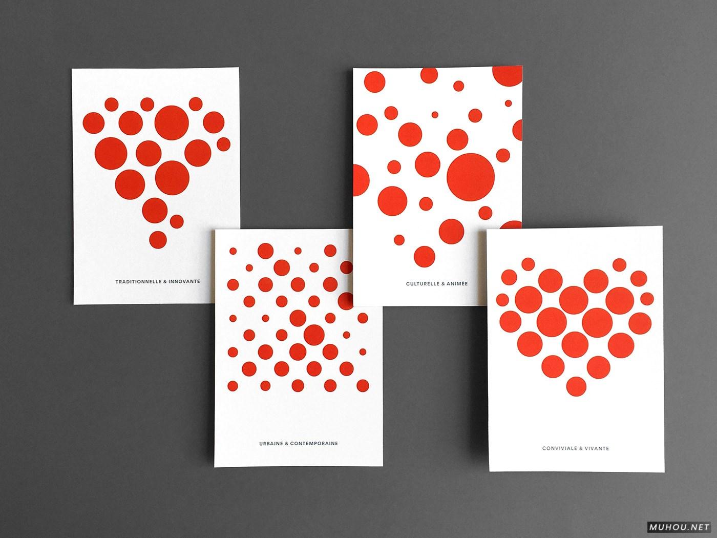 网格镂空印刷工艺海报书籍促销款邀请函扑克牌设计 [43P]