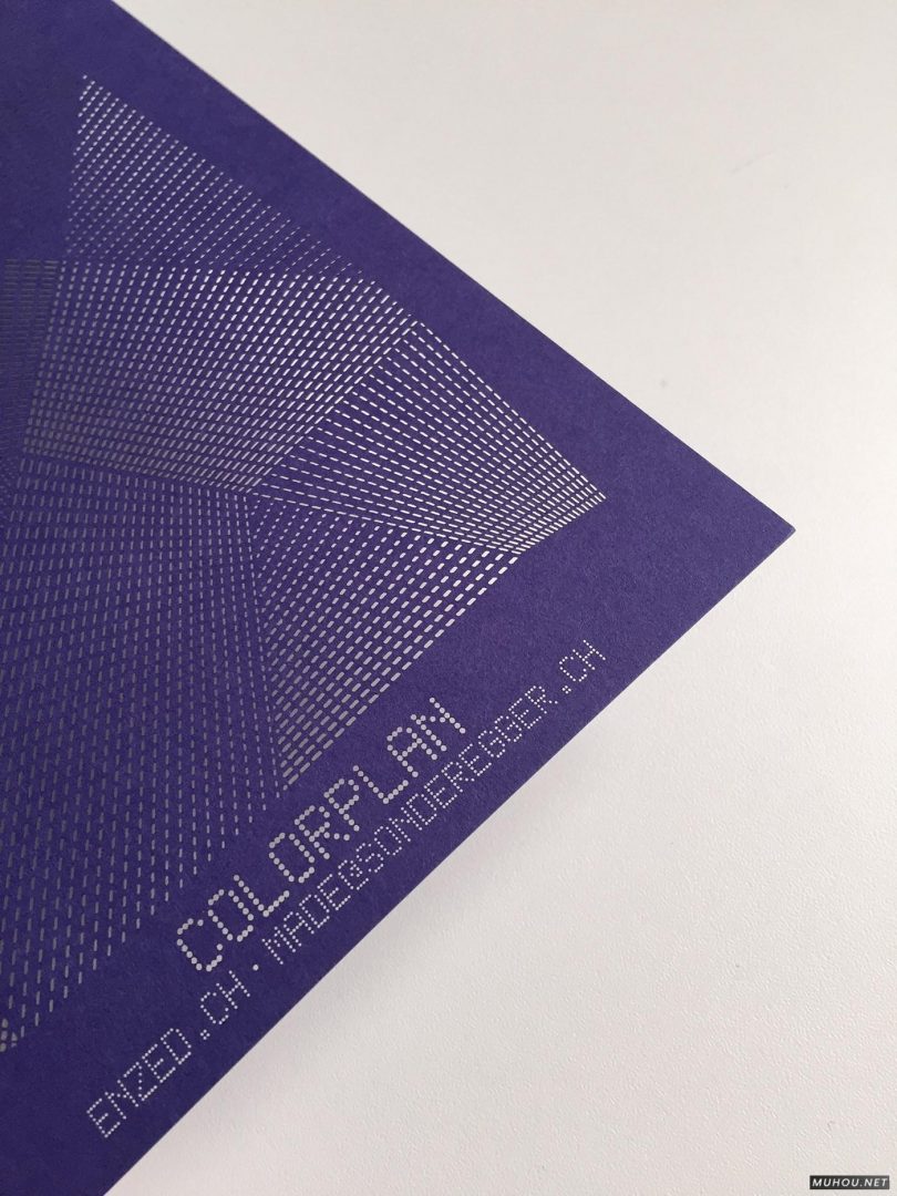 网格镂空印刷工艺海报书籍促销款邀请函扑克牌设计 [43P]