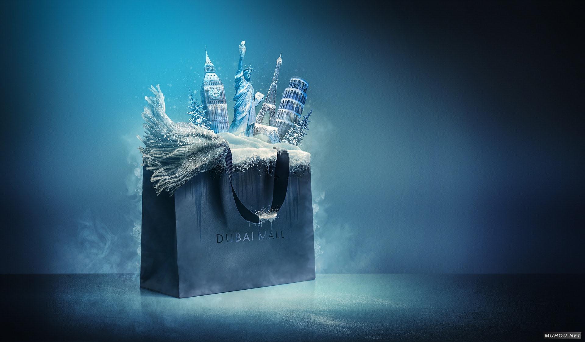 迪拜商场-冬季收藏宣传海报 [7P]