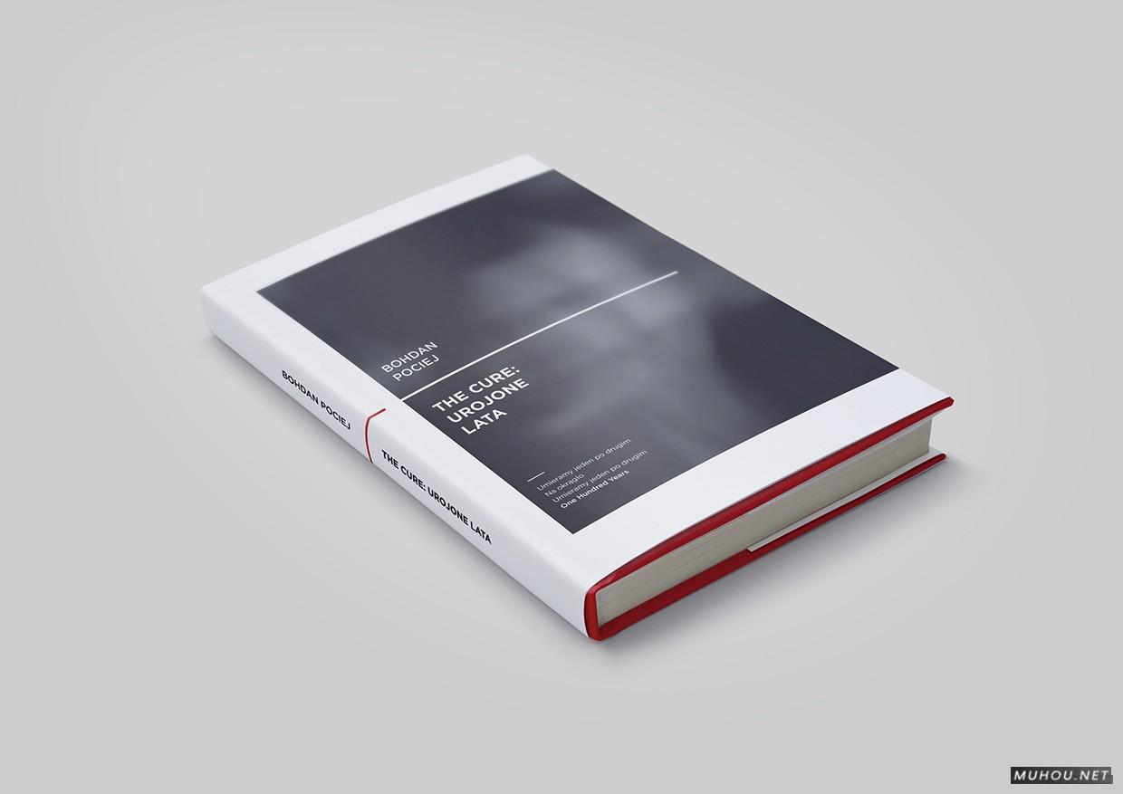 THE CURE治愈-红+白色书籍杂志设计-Przemek Bizoń