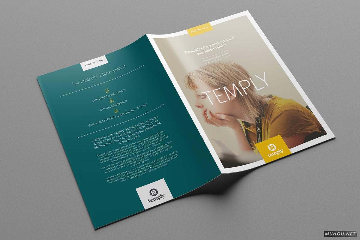 扁平化企业画册设计-Temp ly [16P]