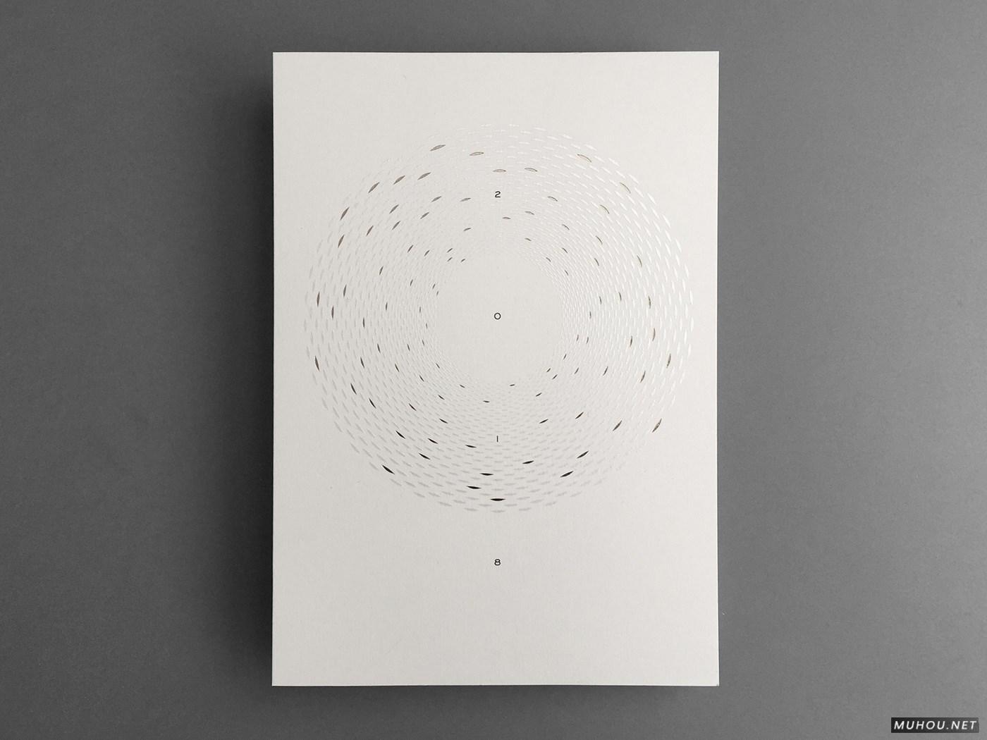 网格镂空印刷工艺海报书籍促销款邀请函扑克牌设计 [43P]