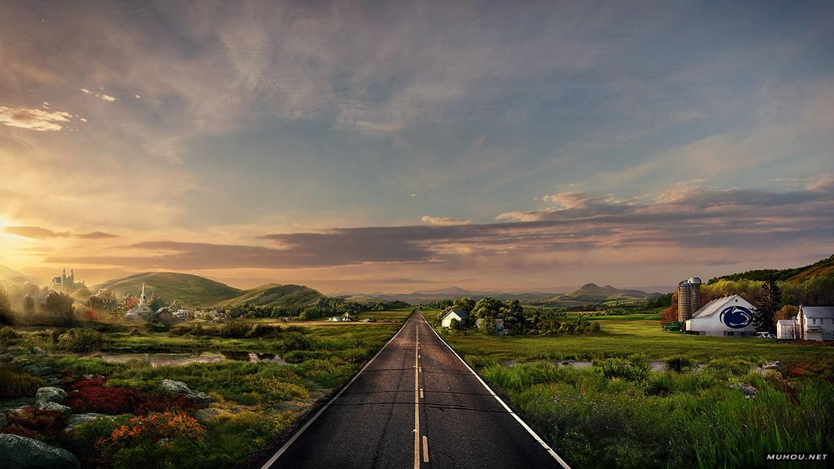 ESPN一条路的20个风景合成 [23P]