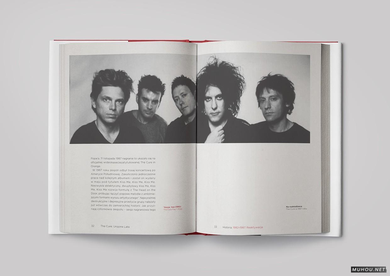 THE CURE治愈-红+白色书籍杂志设计-Przemek Bizoń