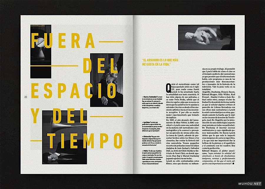 LYNCH杂志版式设计欣赏 [19P]