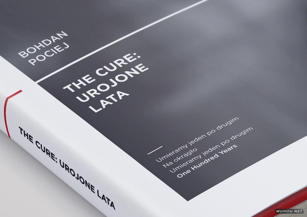 THE CURE治愈-红+白色书籍杂志设计-Przemek Bizoń